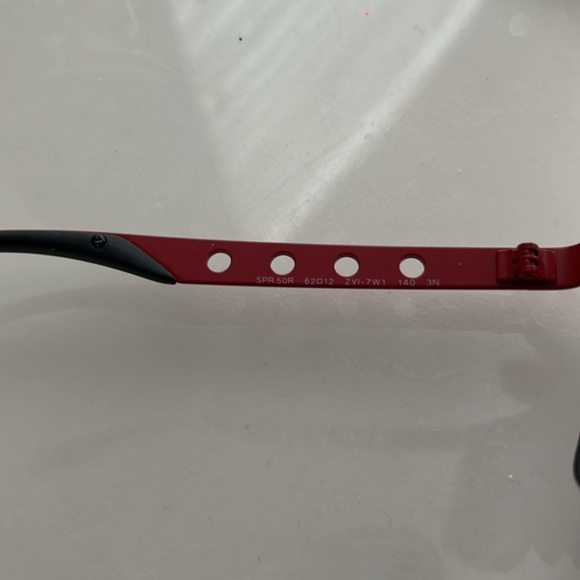 Authentic PRADA Red Metal Sunglasses 😎 - Picture 9 of 11